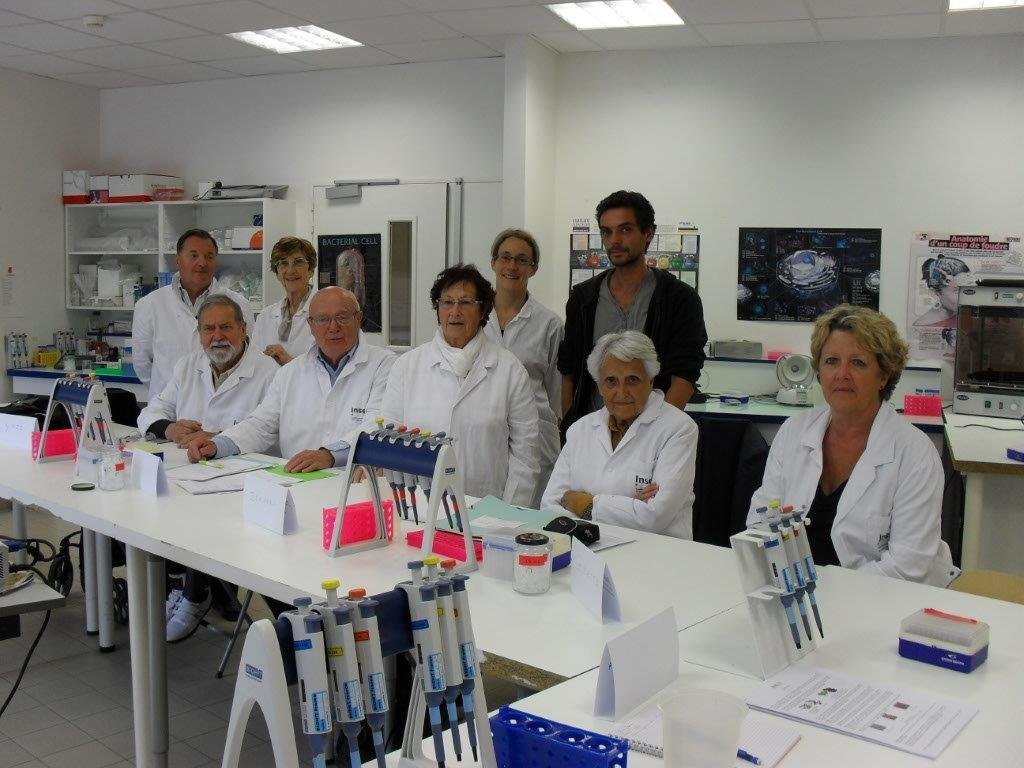 Stage en laboratoire 2014