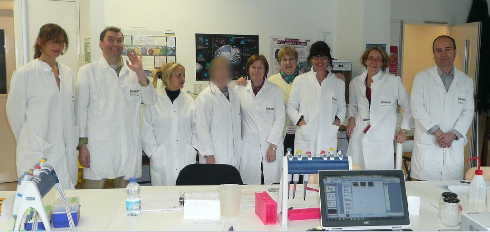 Stage en laboratoire 2013