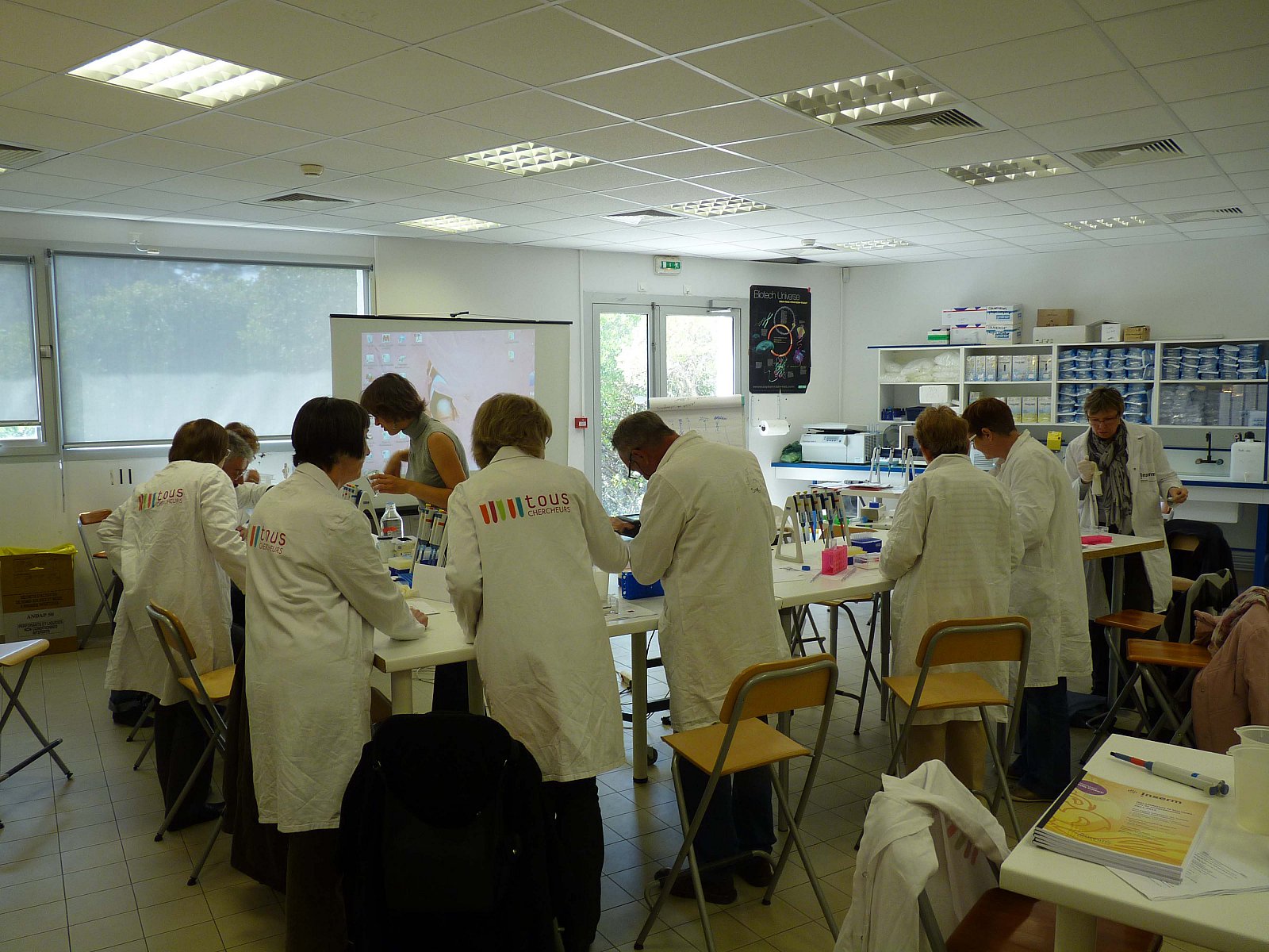 Stage en laboratoire 2012