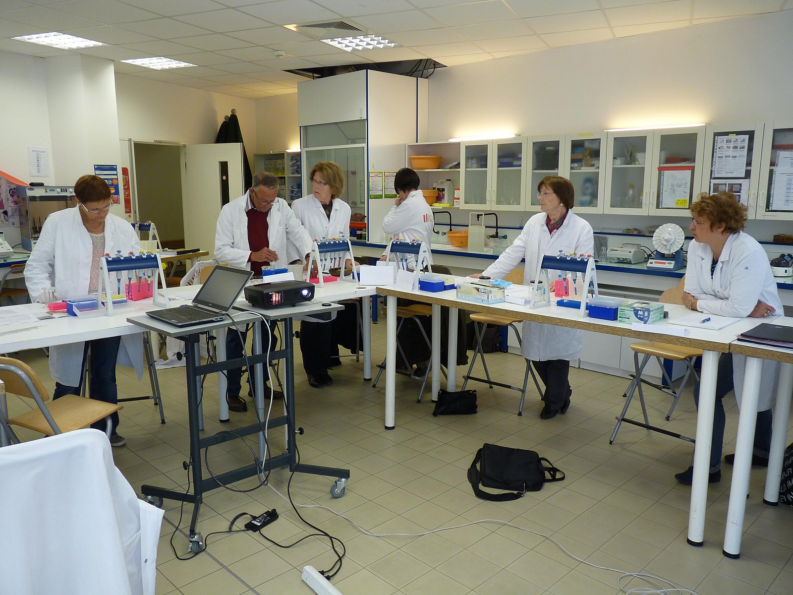 Stage en laboratoire 2012