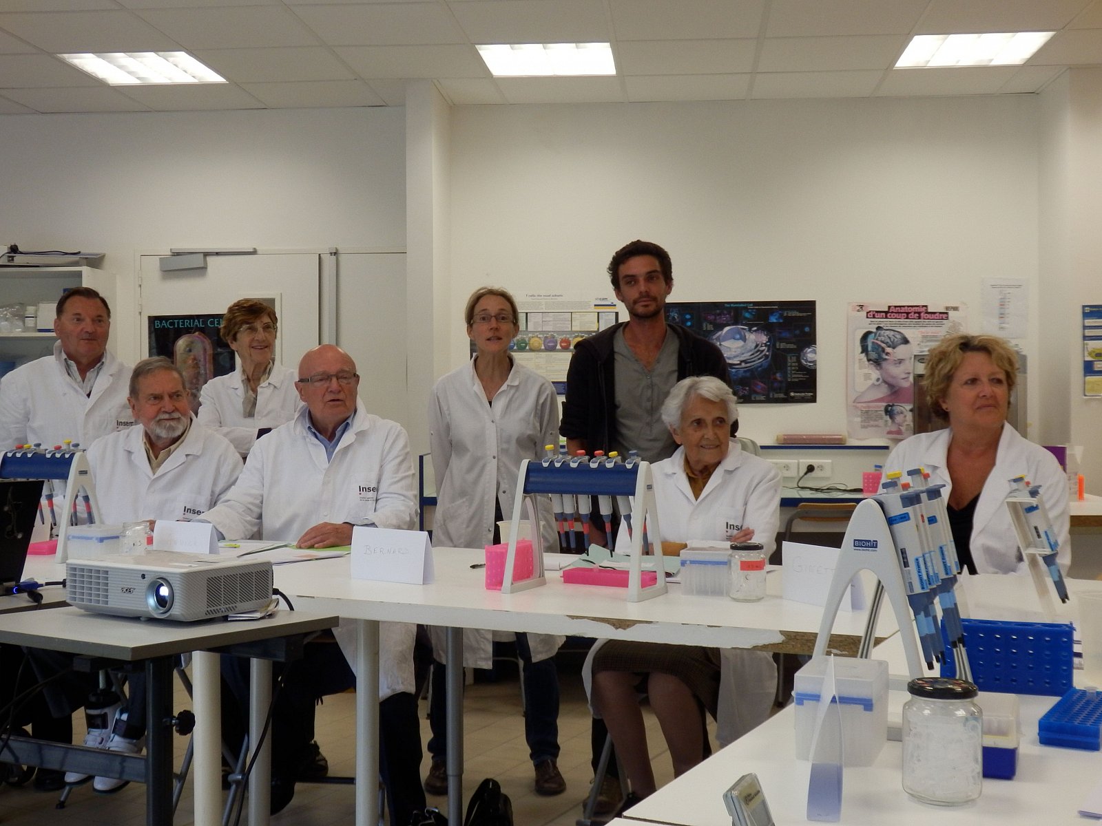 Stage en laboratoire 2014