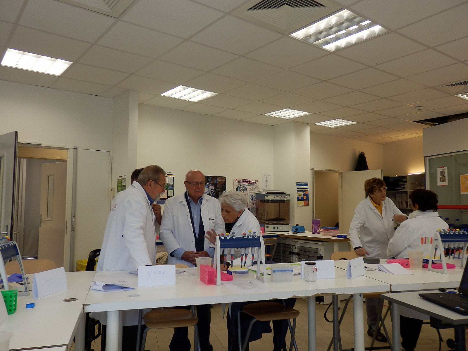 Stage en laboratoire 2014