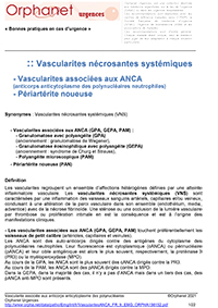 Fiche urgence VascularitesANCA