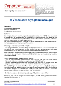 Fiche urgence cryo mini