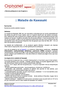 Kawasaki fiche urgence