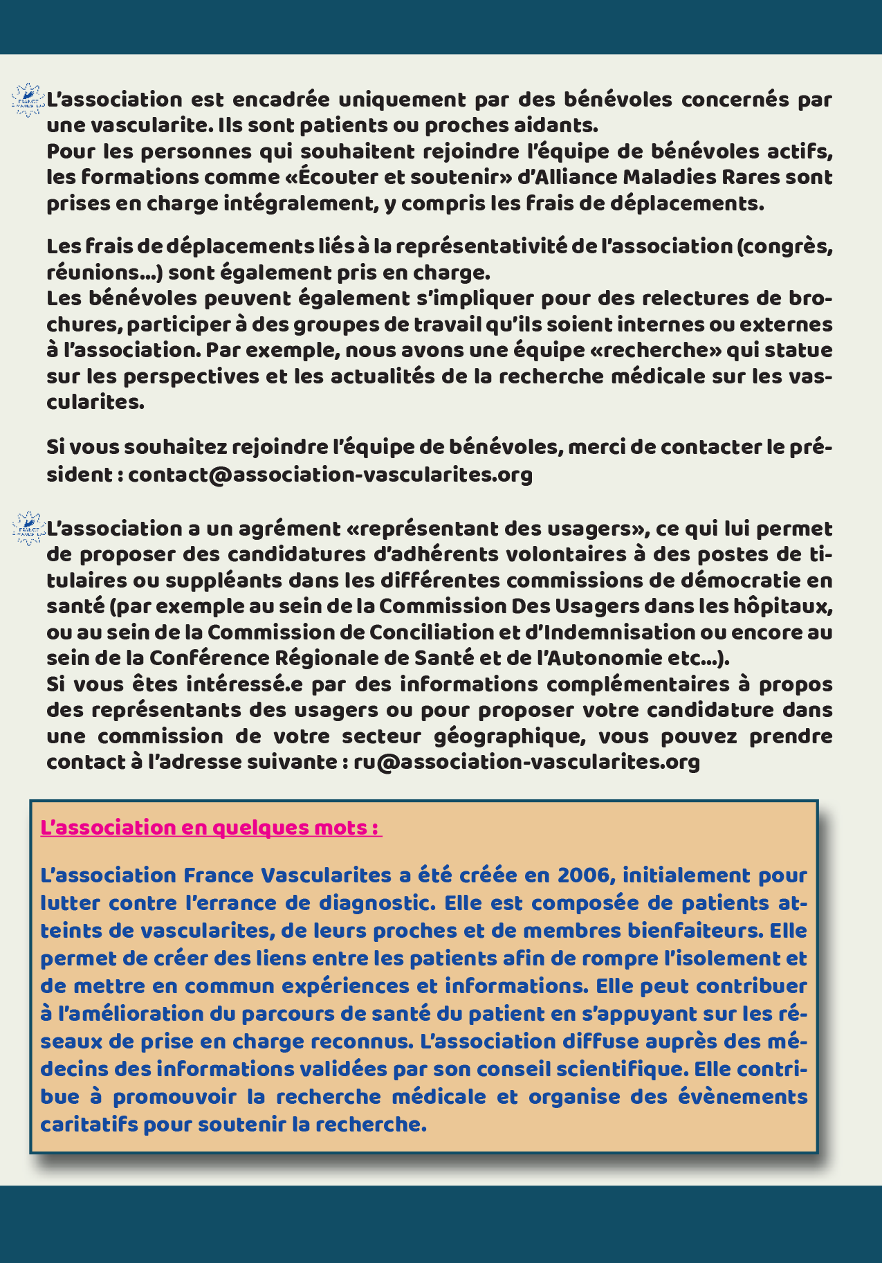 asso propose aux adhérents 25 3