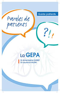GEPA Brochure Livret Paroles de Patients