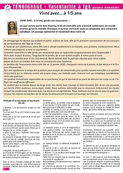 témoignage IgA mini