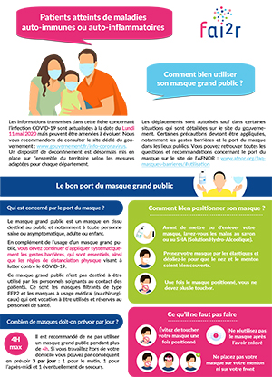 FAI2R COVID19 Comment bien utiliser son masque grand public300px